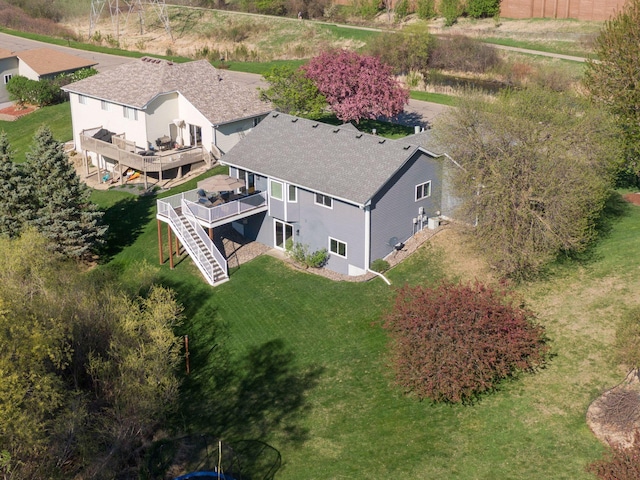 drone / aerial view
