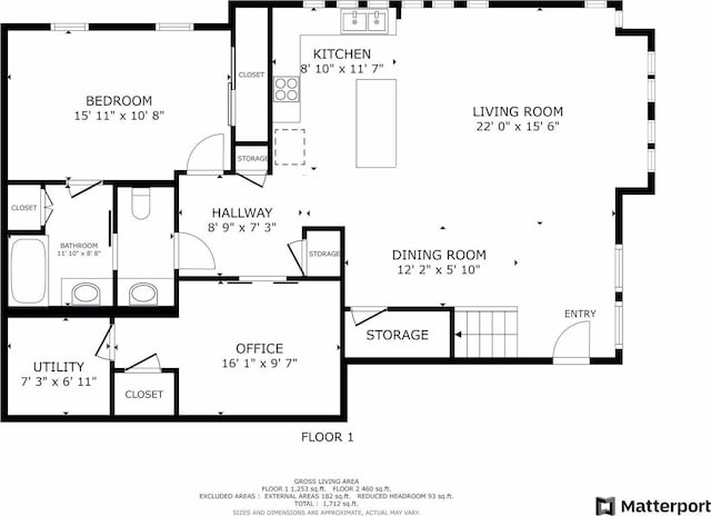 2825 Colfax Ave S Unit 211, Minneapolis, MN 55408 - property floor plan