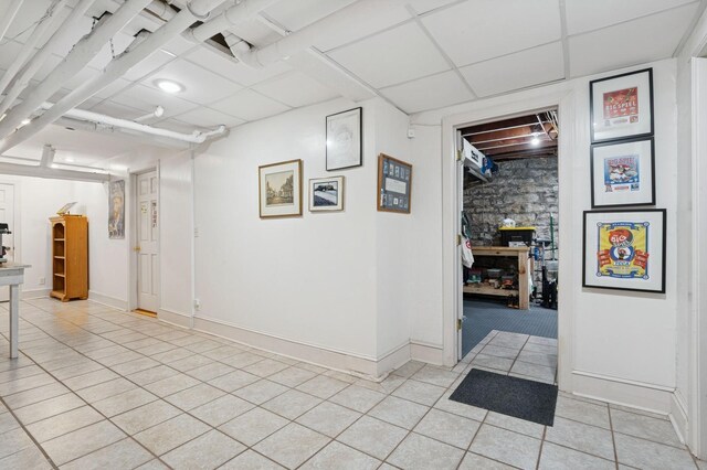 1941 James Ave S, Minneapolis, MN 55403 - interior space featuring light tile patterned floors