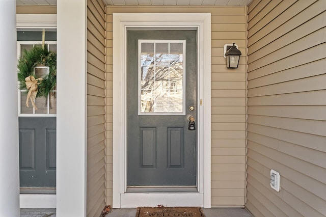 view of entrance to property