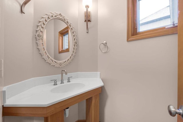 bathroom featuring sink