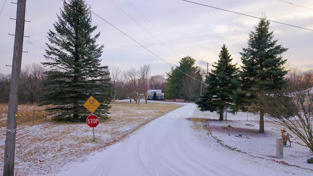 view of street