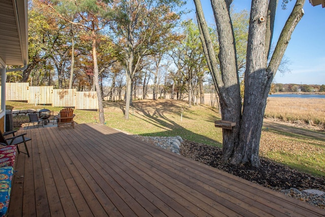 5517 Dickson Rd, Minnetonka, MN 55345 - view of wooden terrace