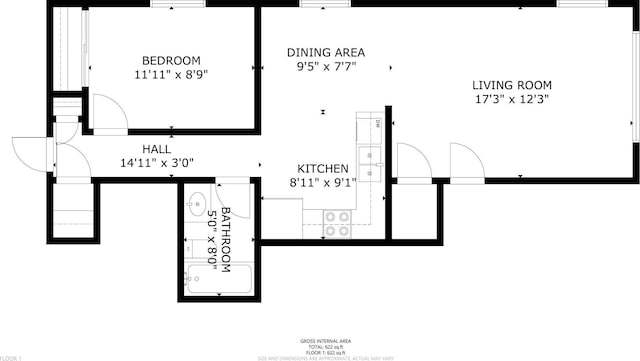 5136 Hiawatha Ave Unit 002, Minneapolis, MN 55417 - view of layout