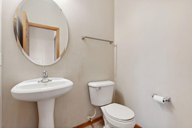 bathroom with toilet