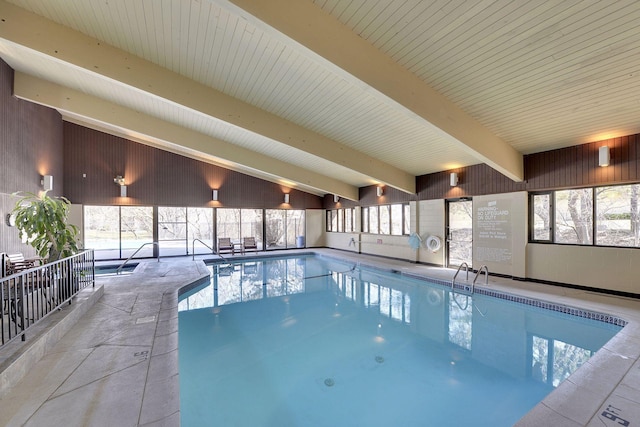 view of pool