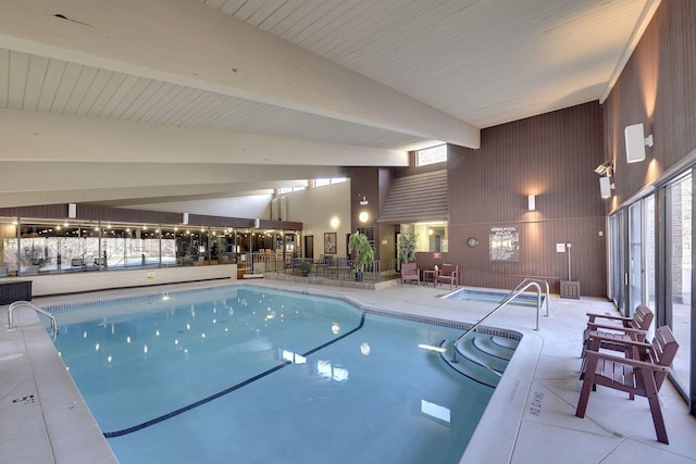 view of pool