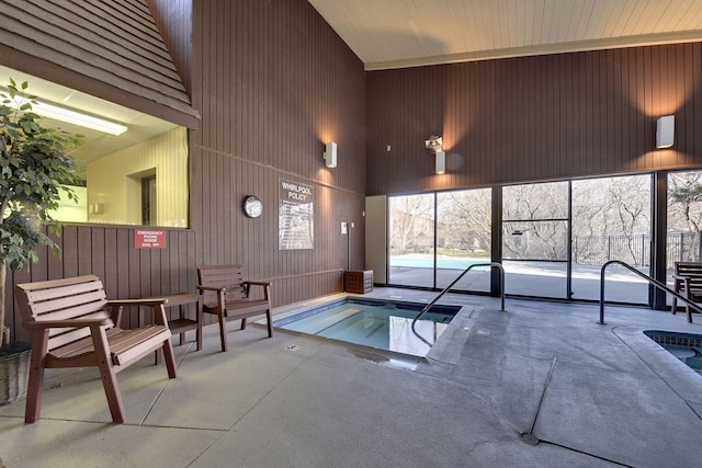 view of pool