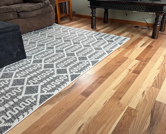 11159 Steamboat Loop NW, Walker, MN 56484 - detailed view of wood finished floors and baseboards