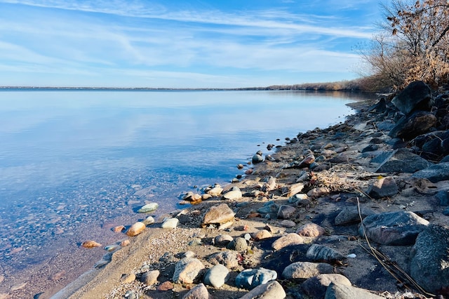 property view of water