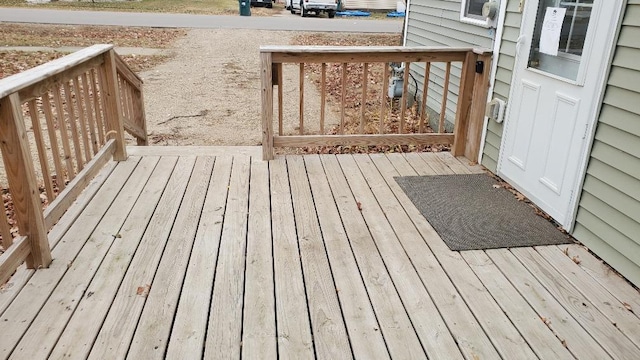 view of deck