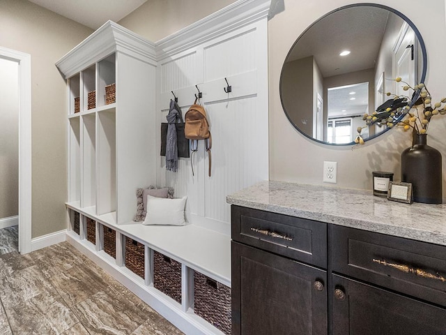 view of mudroom