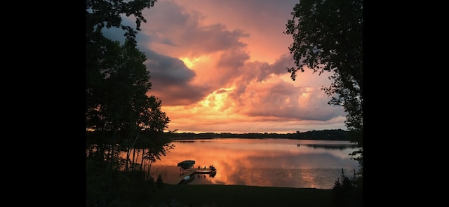 property view of water