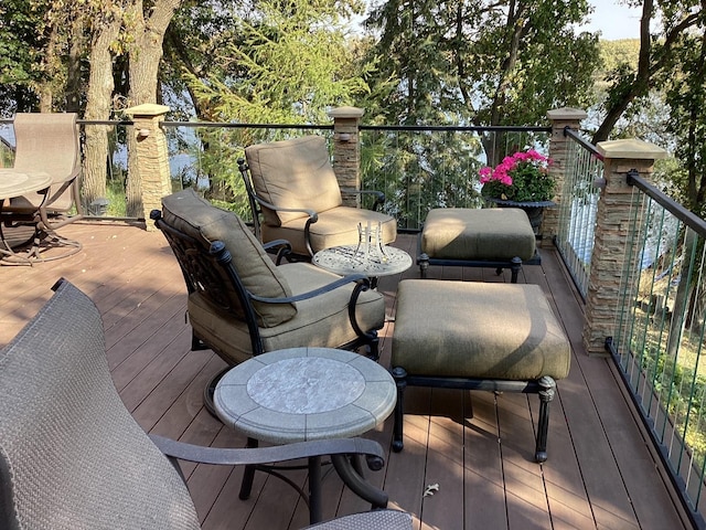 1516 Bay Oaks Dr, Albert Lea, MN 56007 - view of deck
