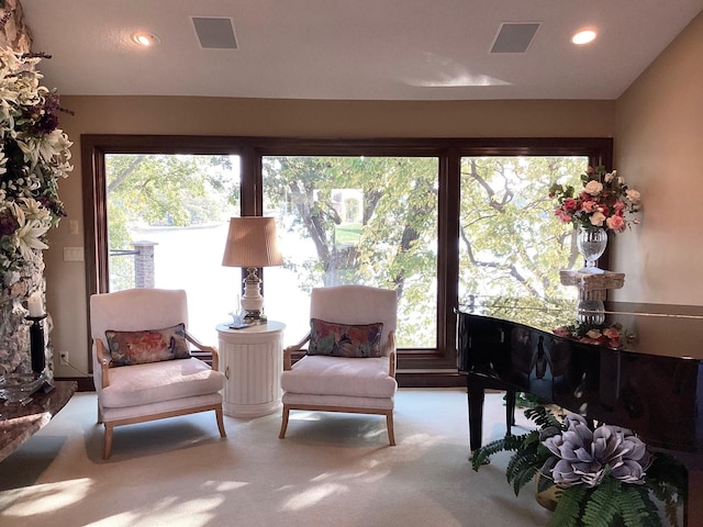 1516 Bay Oaks Dr, Albert Lea, MN 56007 - living area featuring carpet and recessed lighting