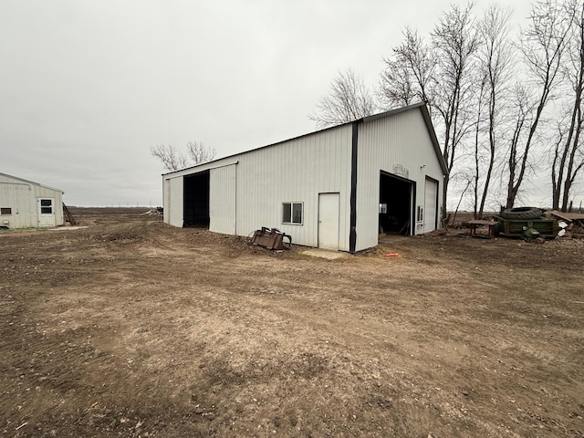 view of outdoor structure