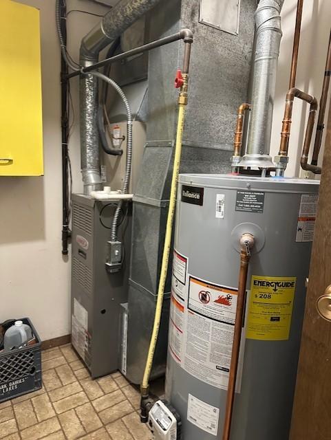 utilities featuring water heater