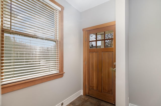 view of tiled entryway