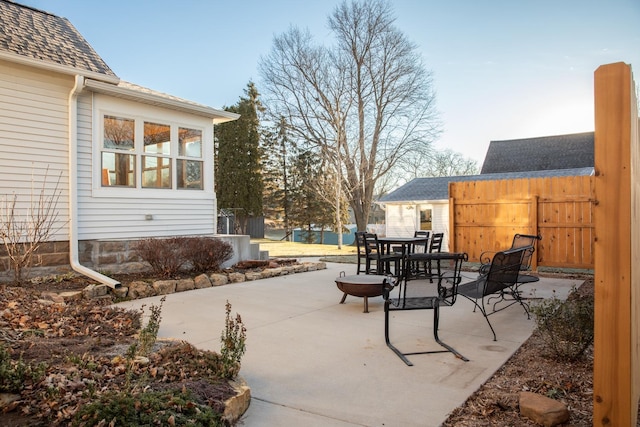 view of patio / terrace