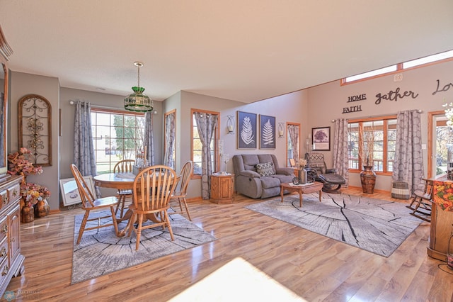 429 Bridge Ave, Warren, MN 56762 - dining room featuring wood finished floors and plenty of natural light