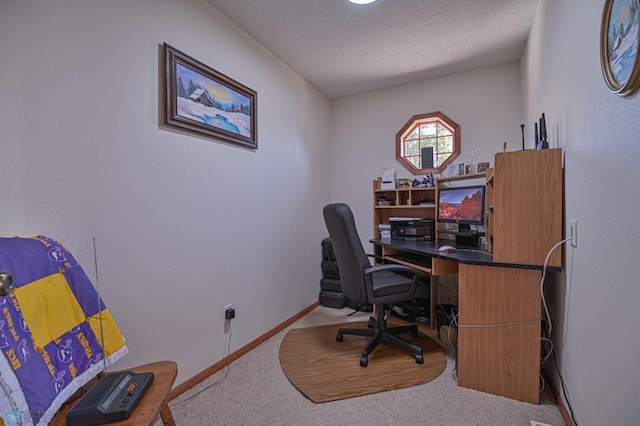 429 Bridge Ave, Warren, MN 56762 - office space with carpet floors and a textured ceiling