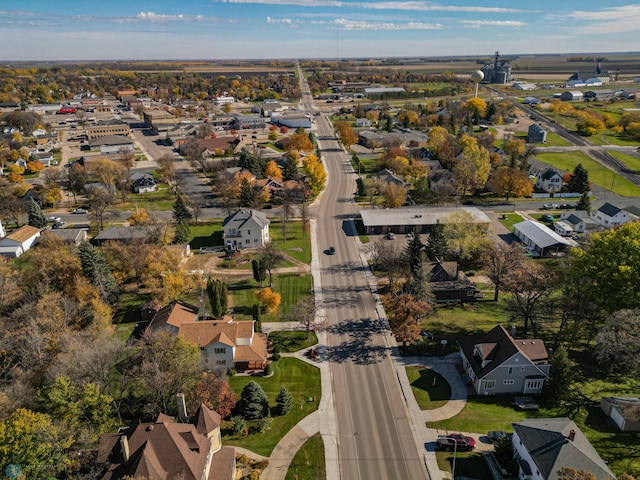429 Bridge Ave, Warren, MN 56762 - aerial view of property and surrounding area featuring nearby suburban area