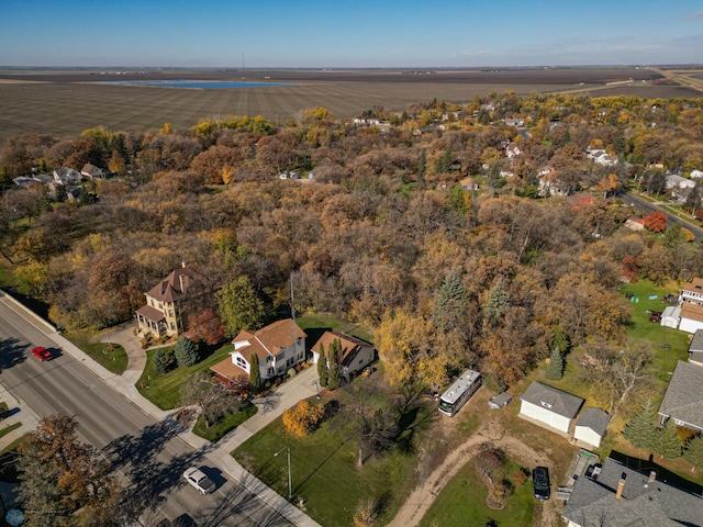 429 Bridge Ave, Warren, MN 56762 - aerial view of property and surrounding area with a large body of water