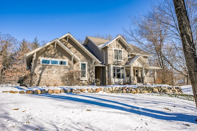 view of craftsman-style home