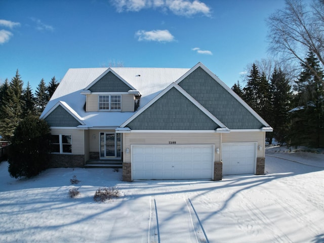 view of craftsman inspired home