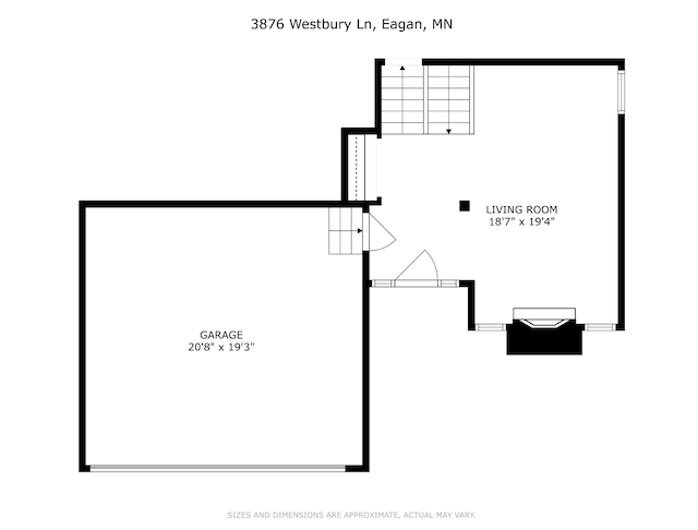 3876 Westbury Ln, Eagan, MN 55123 - room layout