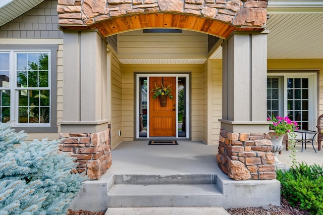 view of entrance to property