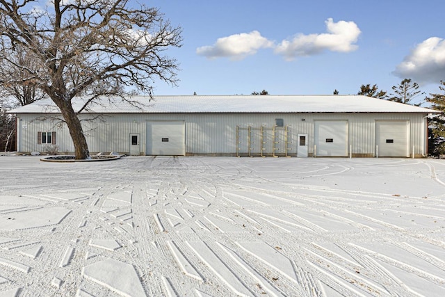 view of back of property