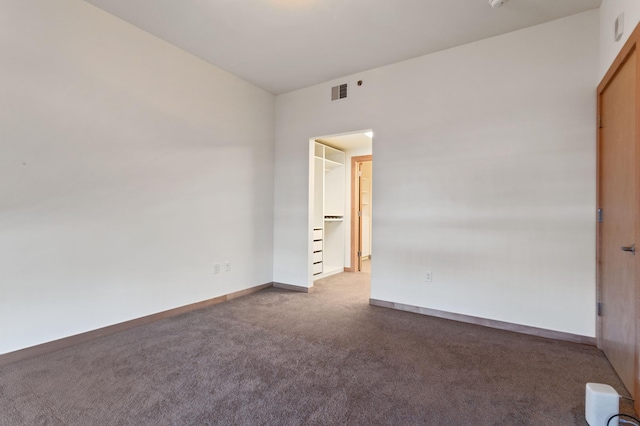 empty room with carpet floors