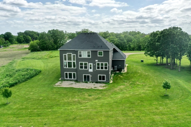 18340 Forest Rd N, Forest Lake, MN 55025 - back of house with a yard