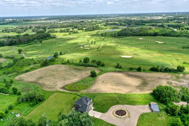 18340 Forest Rd N, Forest Lake, MN 55025 - aerial view of property and surrounding area featuring a golf club