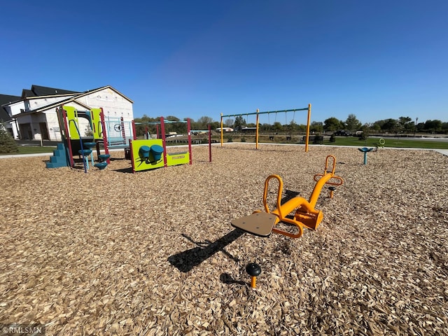 surrounding community featuring a playground