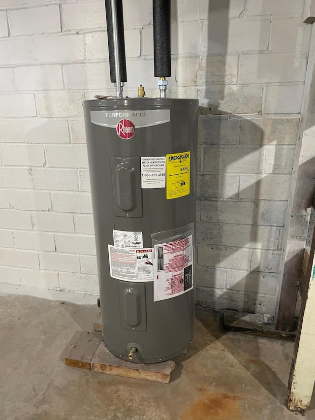 utilities with water heater