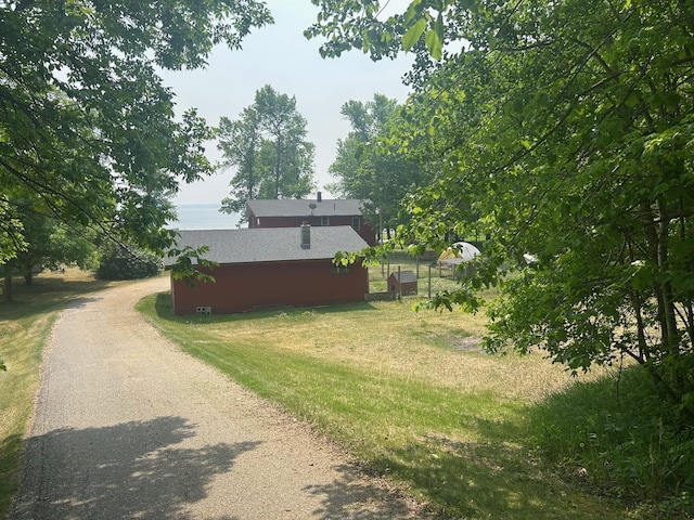 19162 Coho Loop NE, Blackduck, MN 56647 - view of yard with driveway