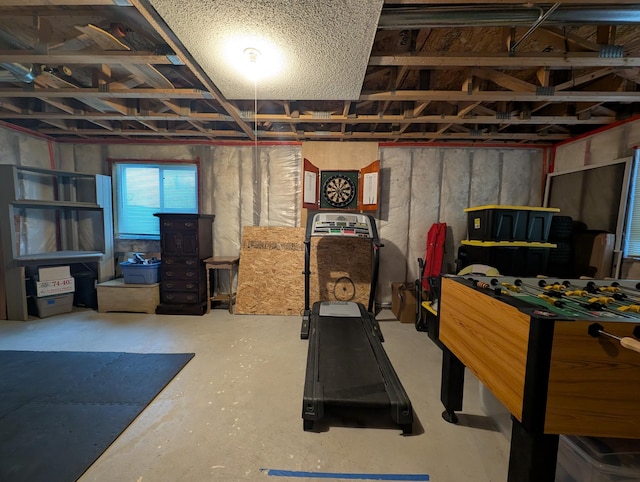 view of workout room