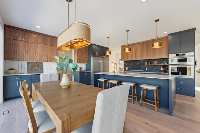 3702 Planting Grn, Stillwater, MN 55082 - dining room with recessed lighting and light wood-type flooring