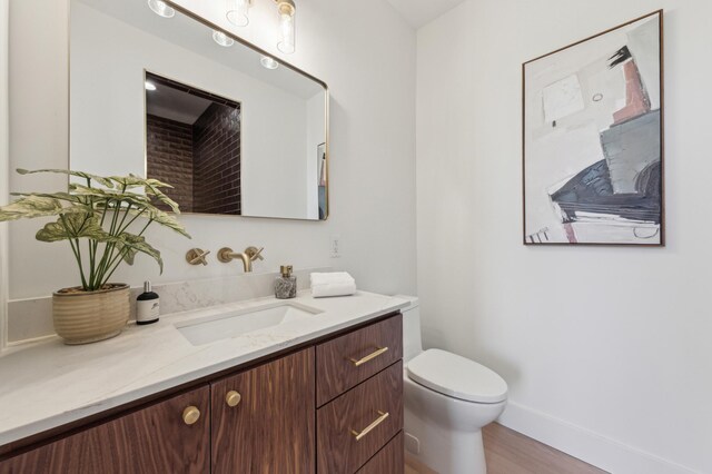 3702 Planting Grn, Stillwater, MN 55082 - half bath with vanity and wood finished floors
