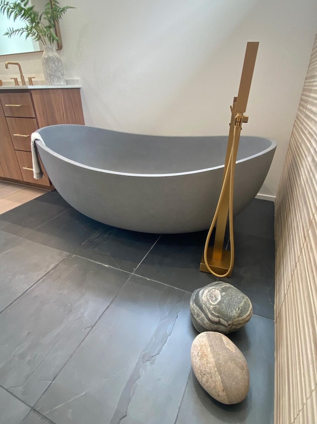 3702 Planting Grn, Stillwater, MN 55082 - bathroom view of vanity and a freestanding bath