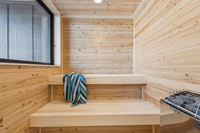 3702 Planting Grn, Stillwater, MN 55082 - sauna with wooden walls