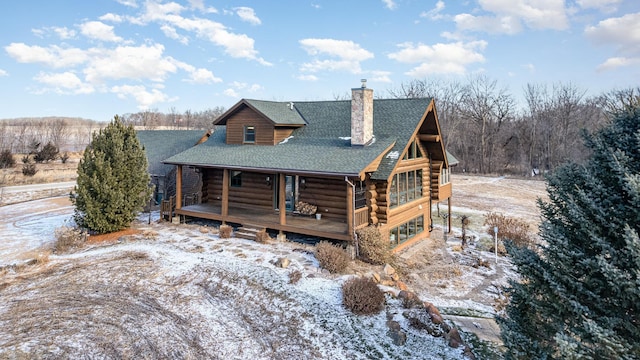 view of cabin