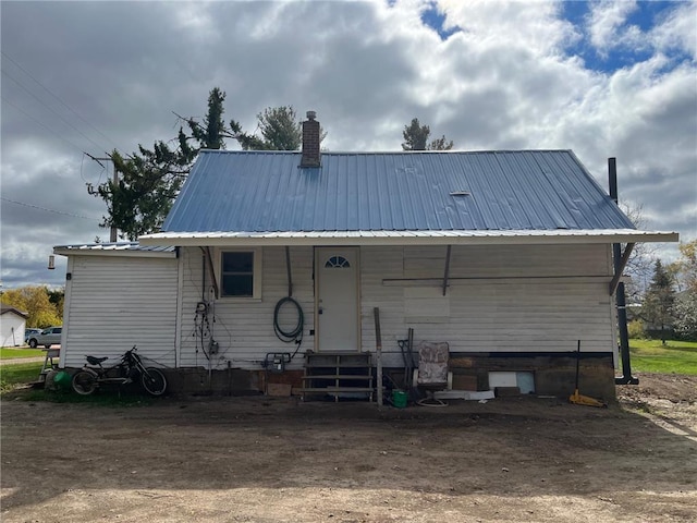 view of rear view of house