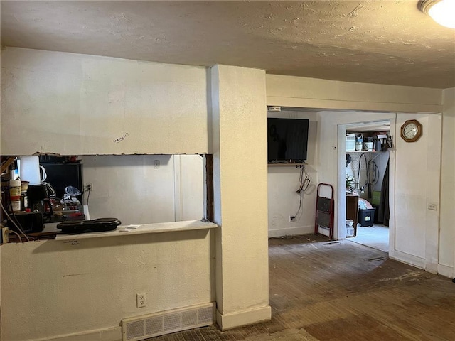 interior space featuring hardwood / wood-style floors