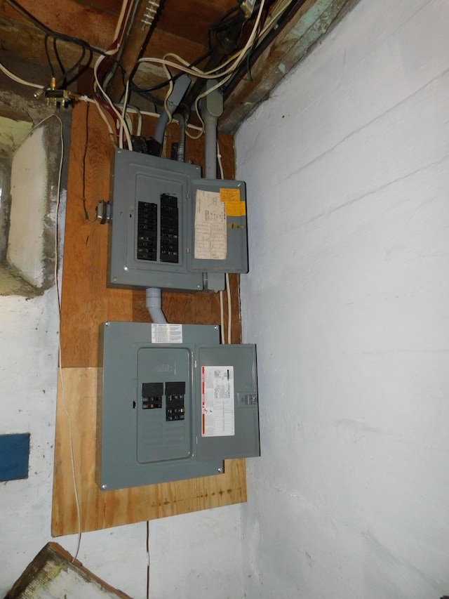 utilities with electric panel