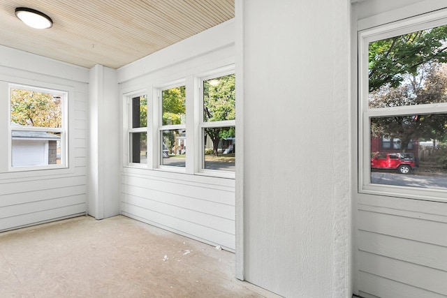 sunroom / solarium featuring a wealth of natural light