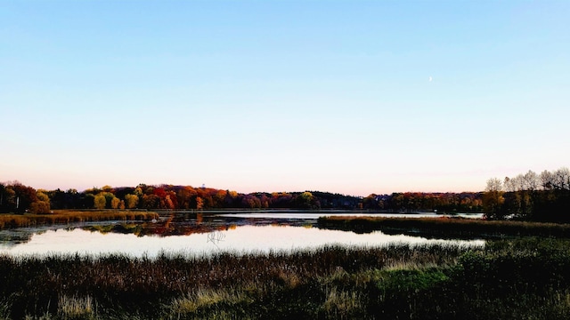 property view of water