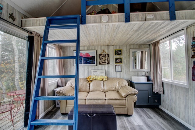 sunroom / solarium with a wealth of natural light